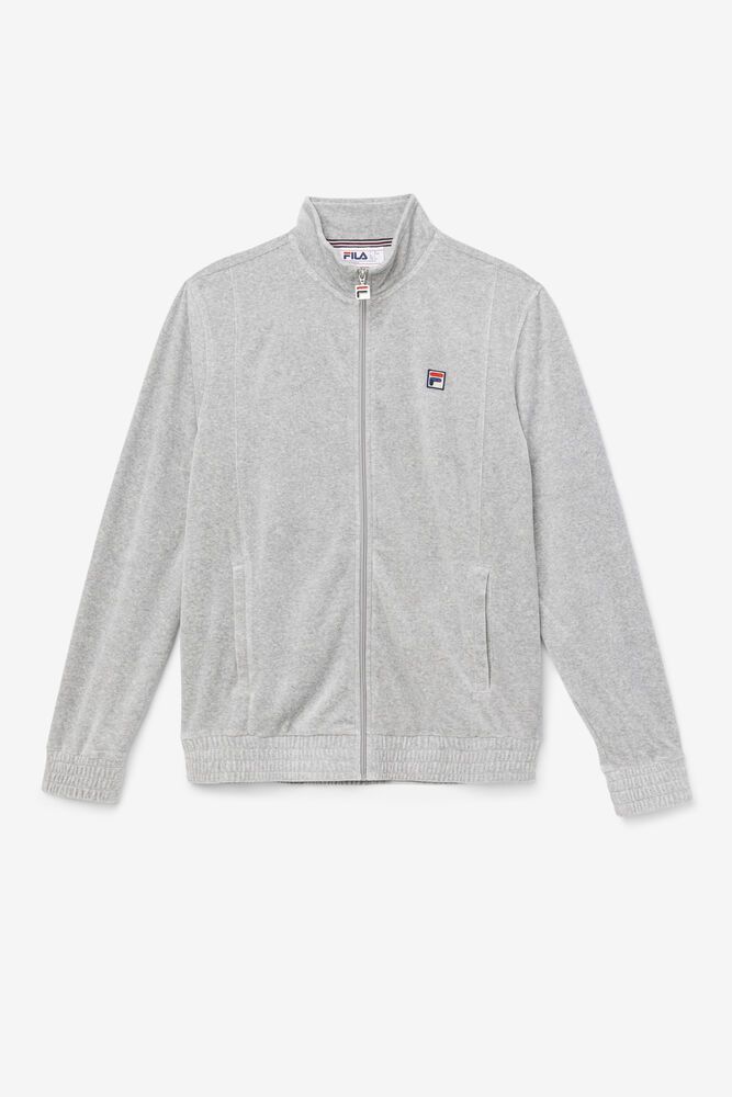 Fila Jakke Herre Grå O-fit Velour 294631-ZDX